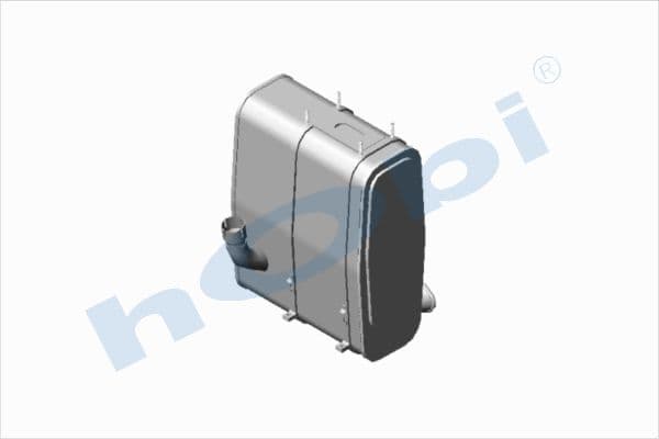 Mercedes E1, Egzoz Susturucu,