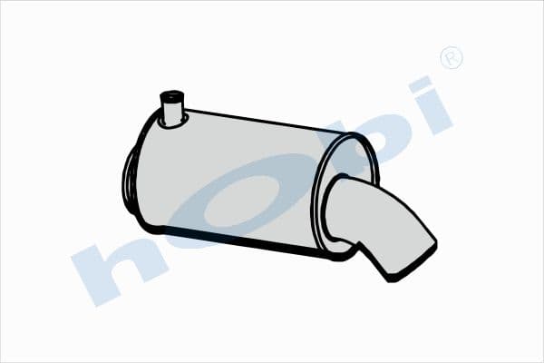 Renault Kerax E5, Egzoz Susturucu,