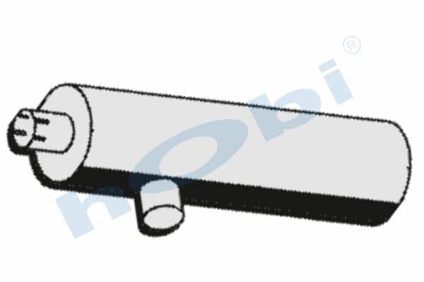 IV E0, Exhaust Muffler,