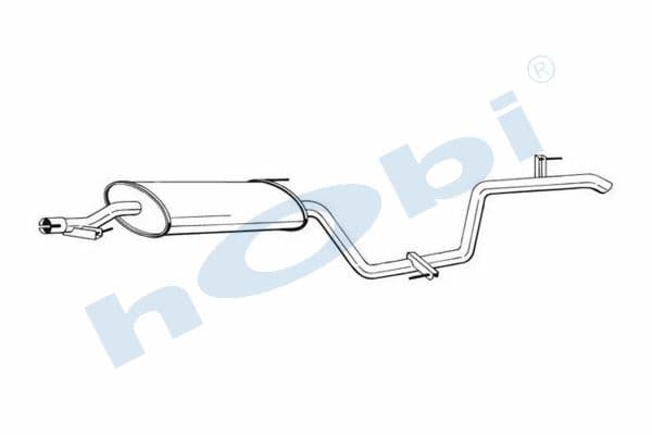 Mercedes Vito E3, Egzoz Susturucu,