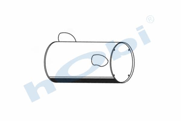 VL FH12 E3, Exhaust Muffler,