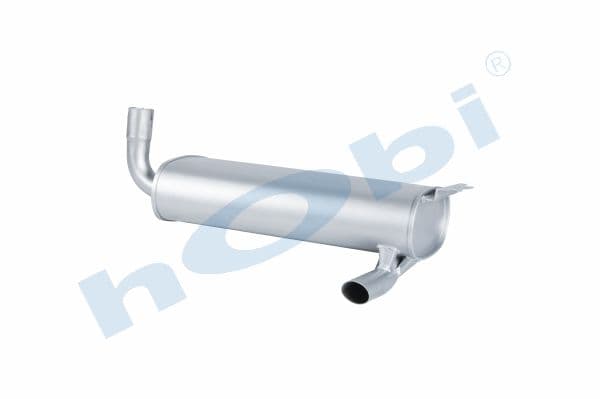 Muffler Industrial Machine E3 EL:140x280 L:585 IN:Ø50 8 OUT:Ø50 8