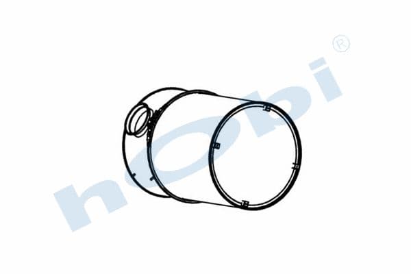 VL FH E5, Emission Muffler,