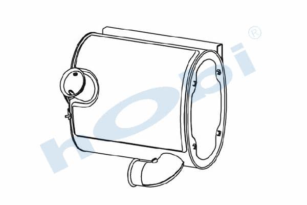 20945148 VL FE E4, Emission Muffler (L.C.),