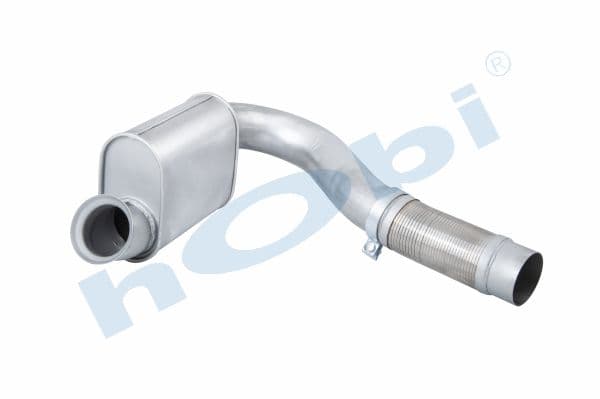 MC Axor E3 Alusi With Muffler Pipe Exhaust Front