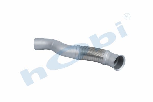 MC Actros E5 Inox Flexible Pipe (P) Pipe Exhaust Front
