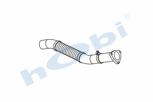 ST E1, Alusi, Flexible Pipe (P), Pipe, Exhaust Front,