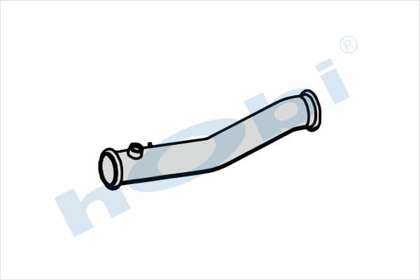 DF LF45 E5, Inox, Pipe, Exhaust Front,