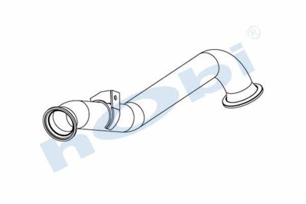 DF CF65 E5, Alusi, Pipe, Exhaust Front,