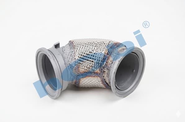 DF LF45 E5 Inox Insulated Pipe Exhaust Front