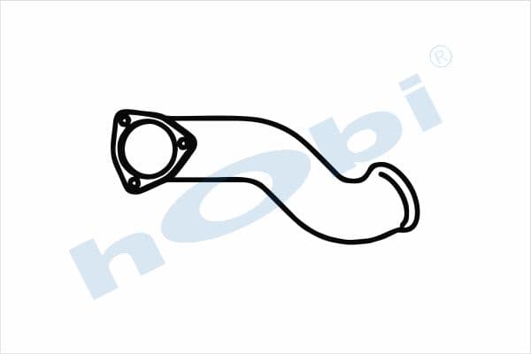 DF 85 E2, Alusi, Pipe, Exhaust Front,