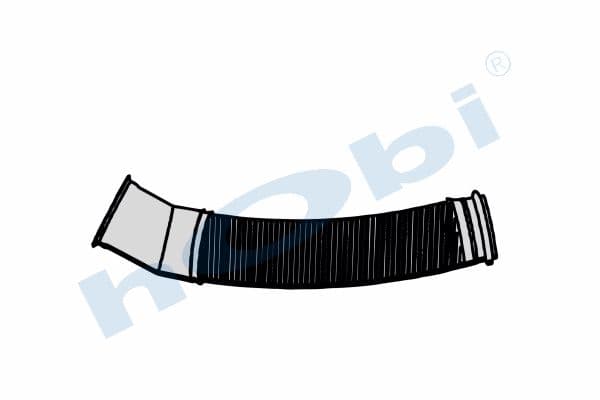 DF XF95 E3, Alusi, Flexible Pipe (K), Pipe, Exhaust Front,