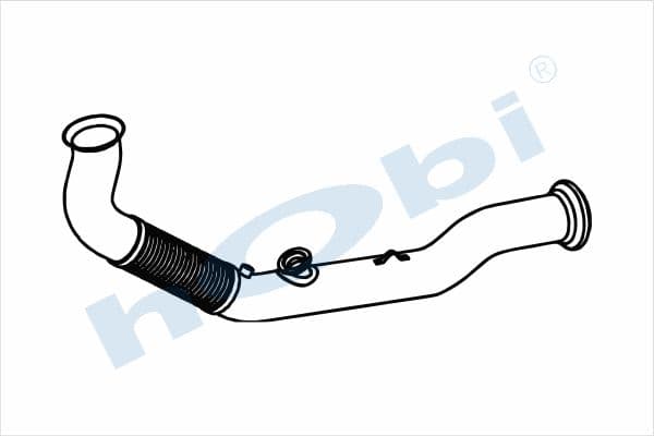 VL FL E4, Alusi, Flexible Pipe (P), Pipe, Exhaust Front,