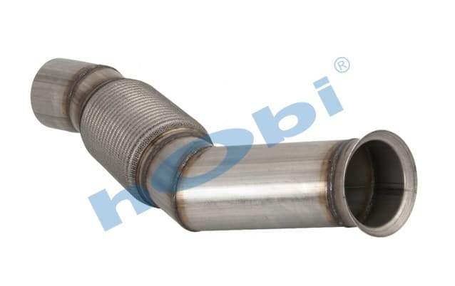 MC E6, Inox, W/M Type Flexible Pipe, Pipe, Exhaust Front,
