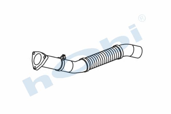 ST S200 E1, Alusi, Flexible Pipe (P), Pipe, Exhaust Front,