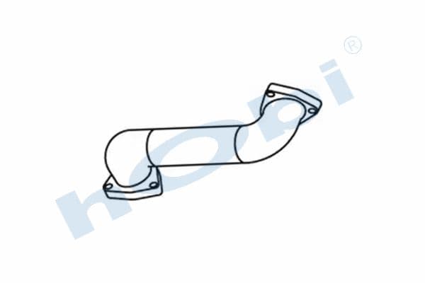 ST S200 E1, Alusi, Pipe, Exhaust Front,
