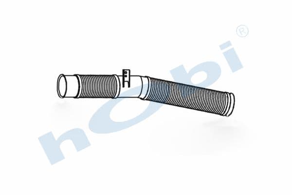 SC 4 Series E3, Alusi, Flexible Pipe (P), Pipe, Exhaust Front,