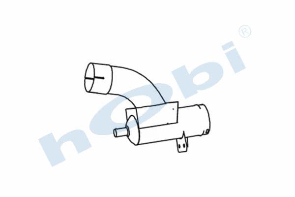 IV Cityclass E3, Alusi, Pipe, Exhaust Tail,