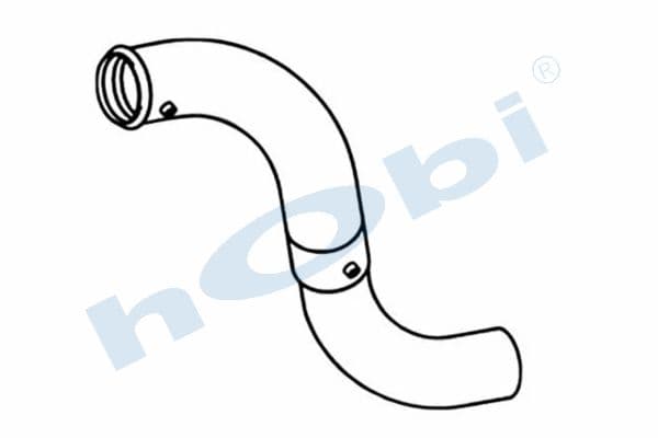 VL B9 E3, Alusi, Pipe, Exhaust Front,