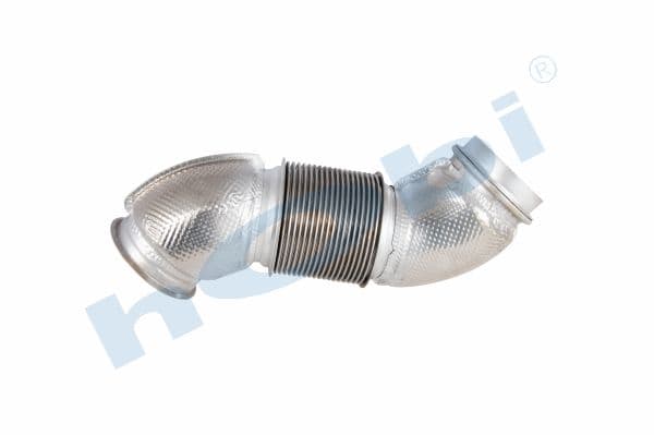 MN TGX E6, Inox, With Below Flexible, Insulated, Pipe, Exhaust Front,