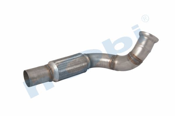 MC Actros E6 Inox With Below Flexible Pipe Exhaust Front