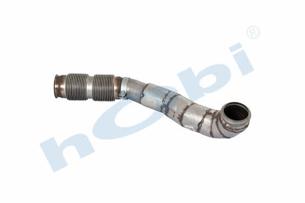 MN TGX E6 Inox Flexible Pipe Insulated Pipe Exhaust Front