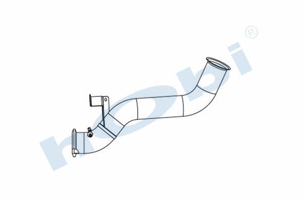 MN E4, Alusi, Pipe, Exhaust Front,