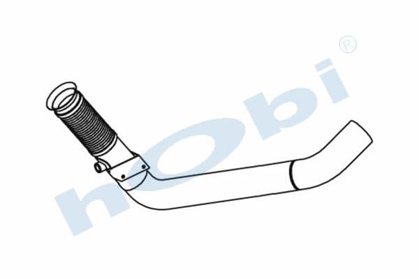 IV Stralis E4, Inox, Flexible Pipe (P), Pipe, Exhaust Front,
