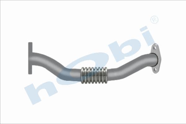 MN TGL E4, Inox, With Below Flexible, Pipe, Egr,