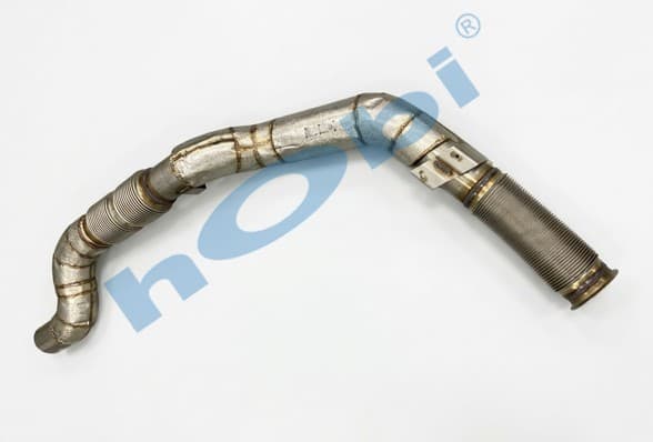 IV E6, Inox, Flexible Pipe, Insulated, Pipe, Exhaust Front,