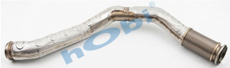 VL E6, Inox, M Type Flexible Pipe, Insulated, Pipe, Exhaust Front,