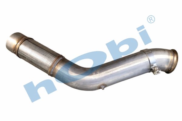 MN E6, Inox, Flexible Pipe (P), Pipe, Exhaust Front,