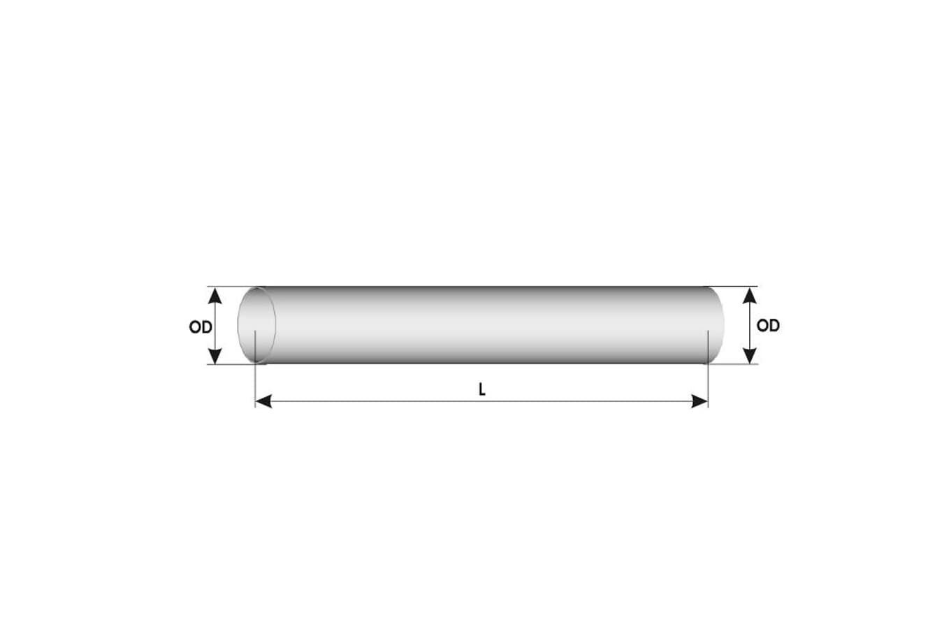 Pipe UN Straight Ø60 3 L1:2000 Alusi