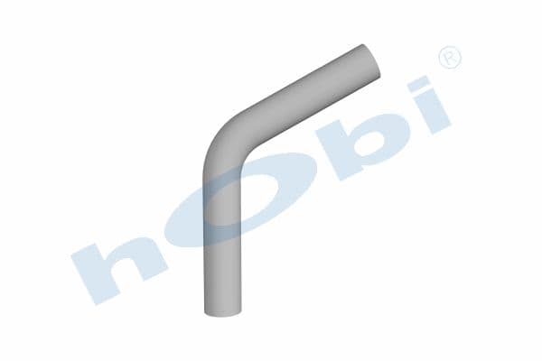 Pipe UN Elbow A:45° Ø140 L1:423 L2:423 Alusi