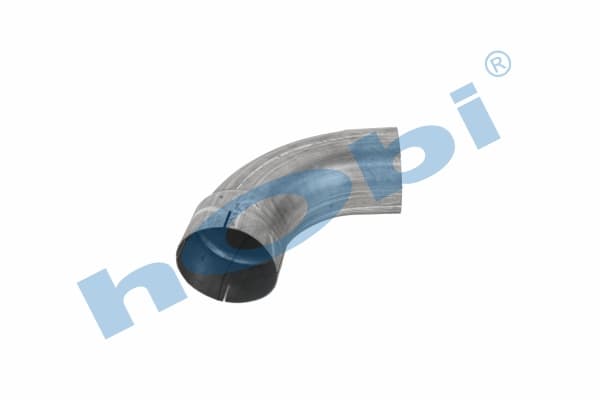 Pipe UN Sheet Elbow A:90° Ø127 L1:200 L2:200 Alusi ID1:Ø128