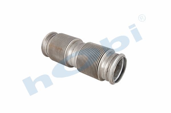 Flexible Bellows, E6, MN ID:Ø111 L:380 IN:Male Flared Tube End, OUT:Female