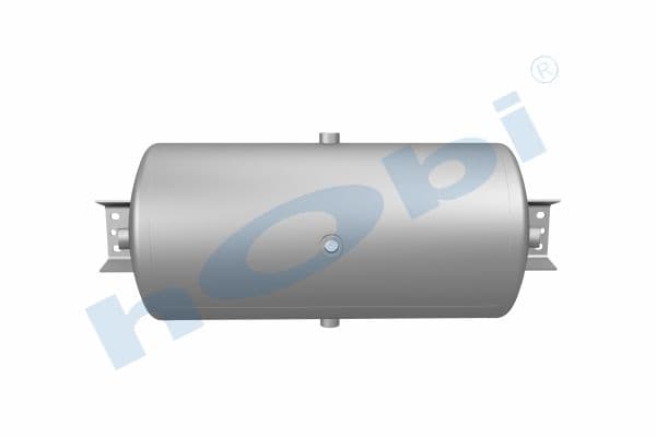 Hava Tankı, Ø310 L:681 Alüminyum, Kapak Braketli, Lt:50