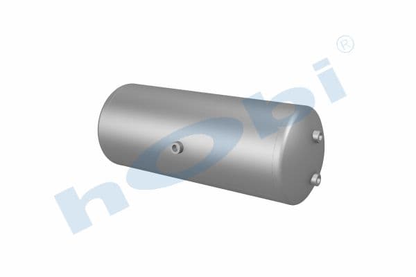 Hava Tankı, Ø276 L:732 Alüminyum, Lt:40 Siyah (RAL9005)