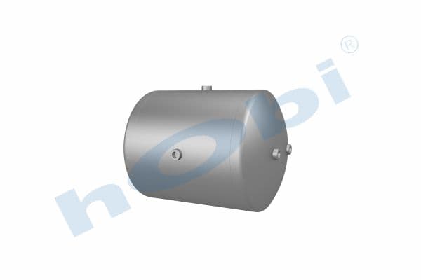 Hava Tankı, Ø396 L:537 Alüminyum, Lt:60 Siyah (RAL9005)