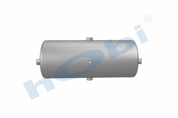 Hava Tankı, Ø246 L:617 Alüminyum, Kapak Braketli, Lt:29