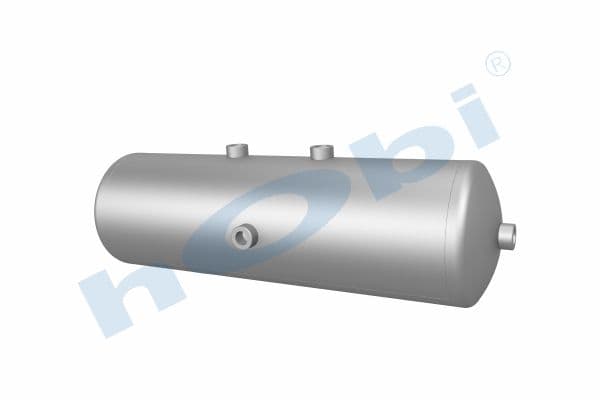 Hava Tankı, Ø200 L:668 Alüminyum, Lt:20