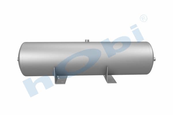 Hava Tankı, Ø276 L:1072 Alüminyum, Gövde Braketli, Lt:60