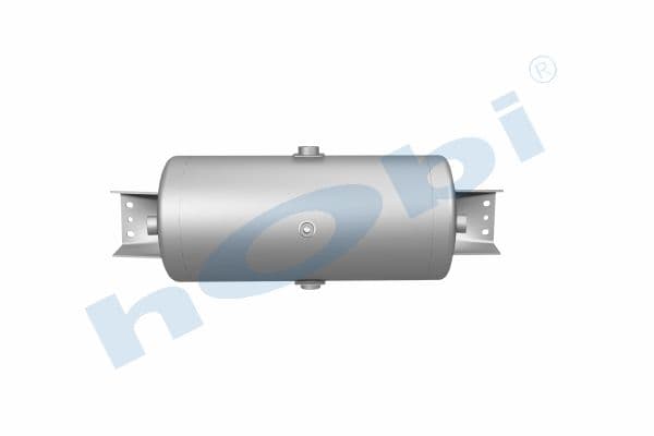 Hava Tankı, Ø246 L:570 Alüminyum, Kapak Braketli, Lt:25