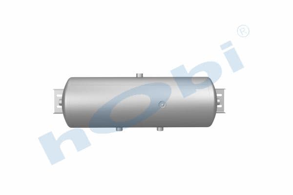 Hava Tankı, Ø246 L:745 Alüminyum, Kapak Braketli, Lt:36