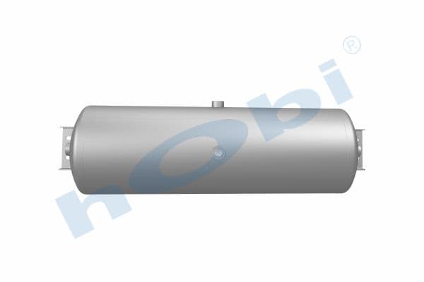 Hava Tankı, Ø246 L:800 Alüminyum, Kapak Braketli, Lt:38
