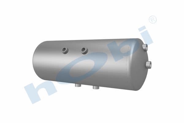 Hava Tankı, Ø250 L:670 Alüminyum, Lt:30