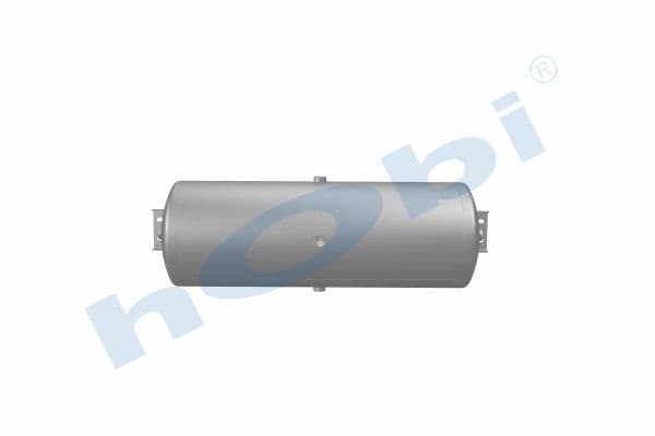 Hava Tankı, Ø300 L:888 Alüminyum, Kapak Braketli, Lt:60