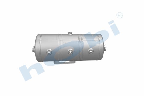 Air Tank, Alm, Internal 3 pcs, With Body Bracket, Ø246 L:612 Lt:29