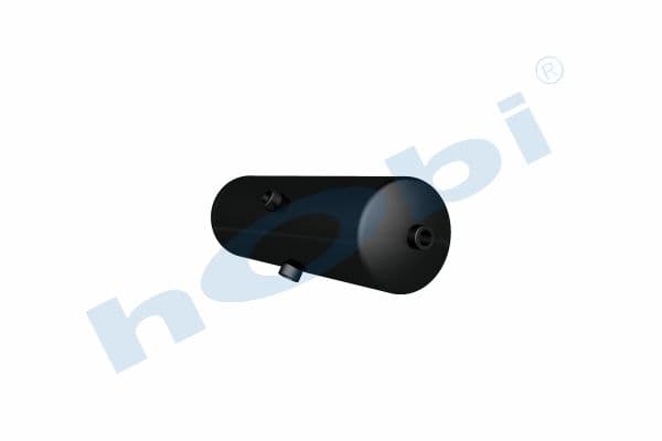 Air Tank Ø154 L:516 Steel OT Lt:8 Black (RAL9005)