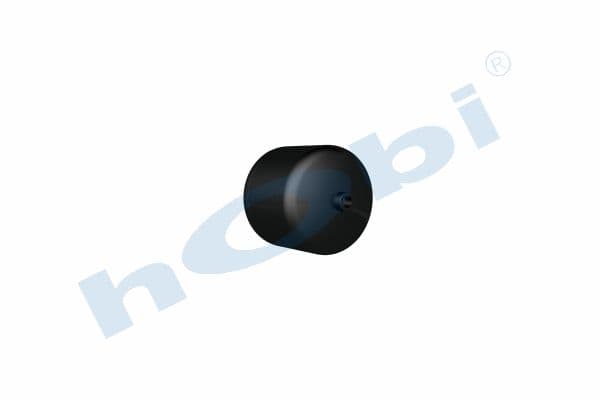 Air Tank Ø206 L:208 Steel VL Lt:6 Black (RAL9005)